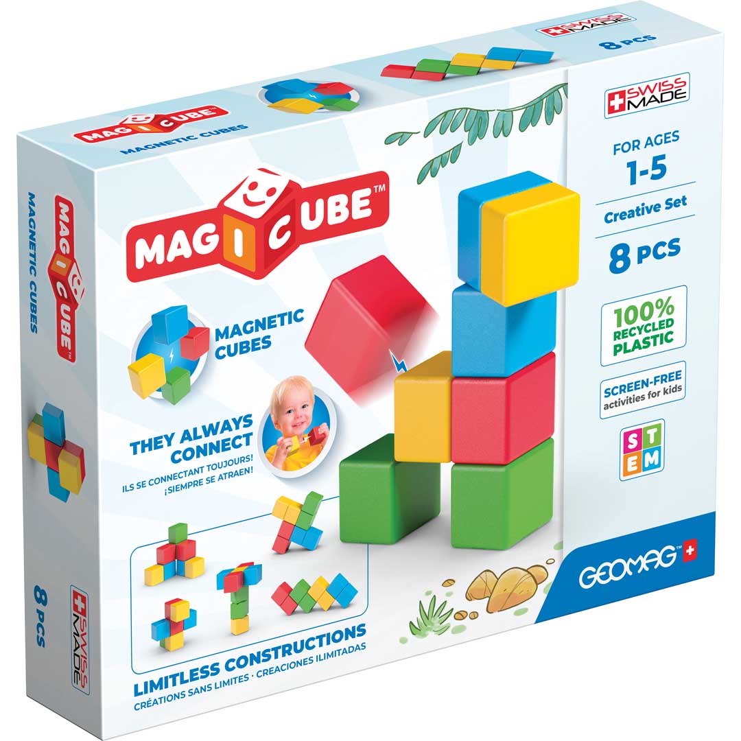 GEOMAG Magicube Cubes 8 Piece Set