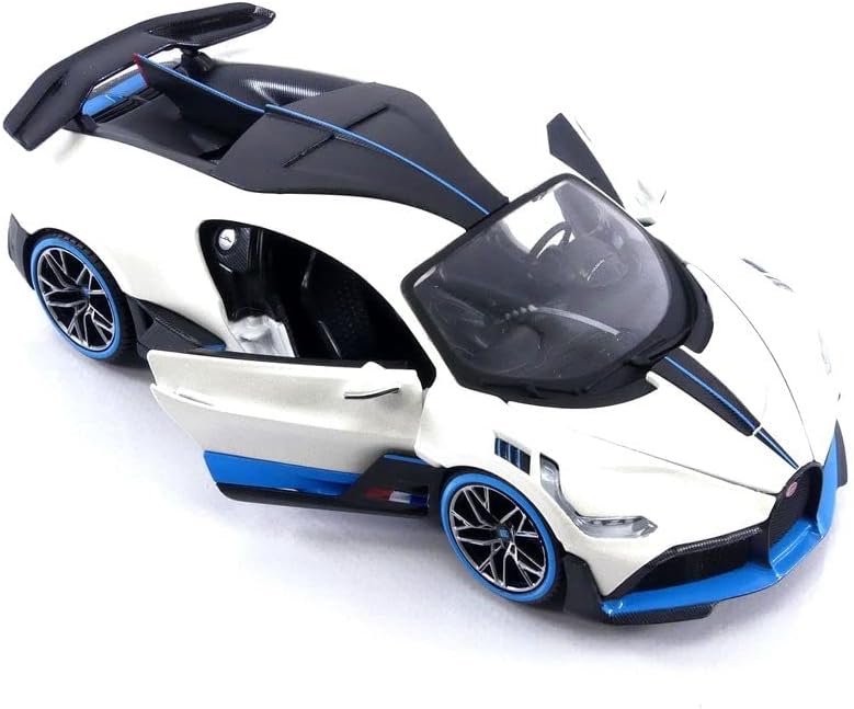 Maisto Bugatti Divo White 1:24 Diecast Model - Wild Willy