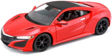 Maisto Honda Acura NSX 2018 1:24 Diecast model - Wild Willy
