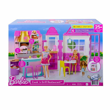 Barbie Cook & Grill Restaurant Playset