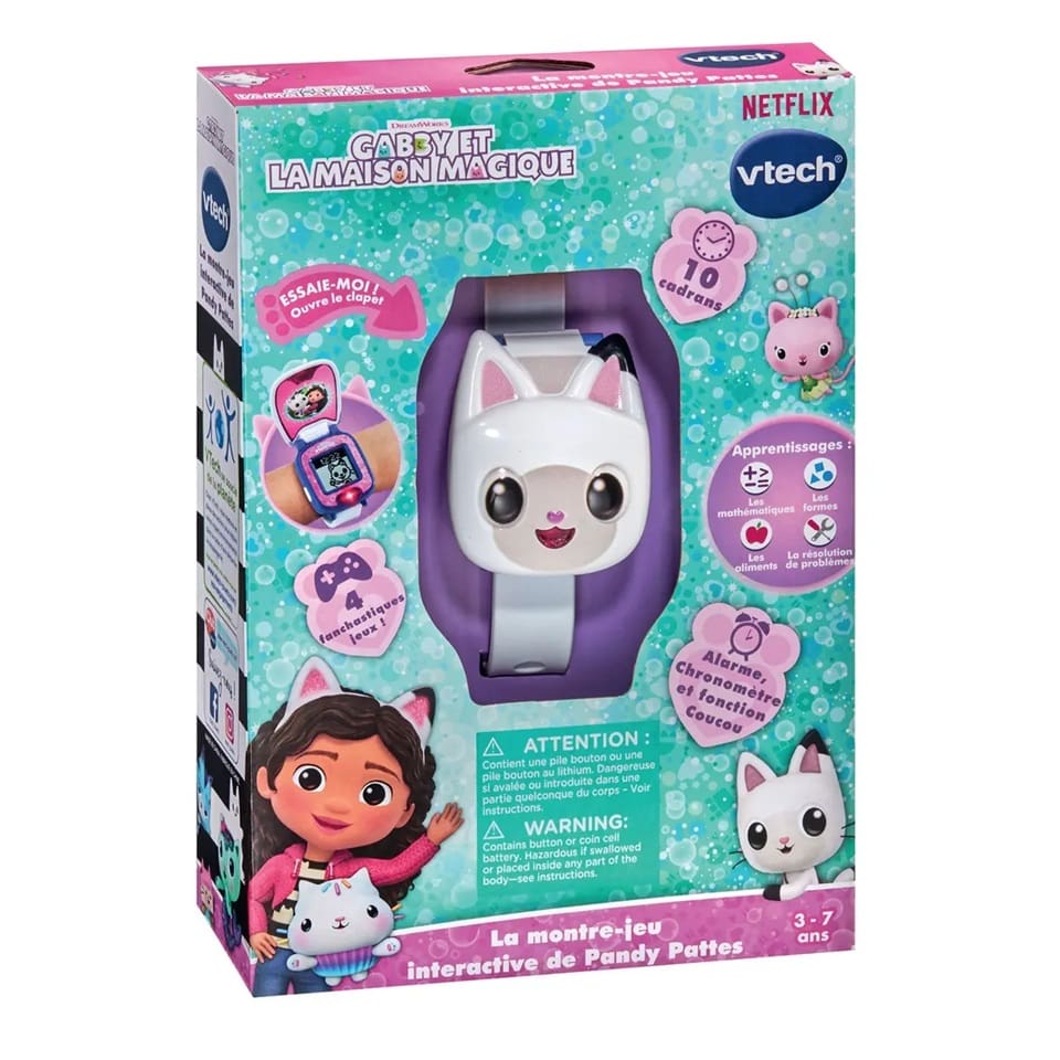 Vtech GABBYS DOLLHOUSE LA MONTRE-JEU INTERACTIVE