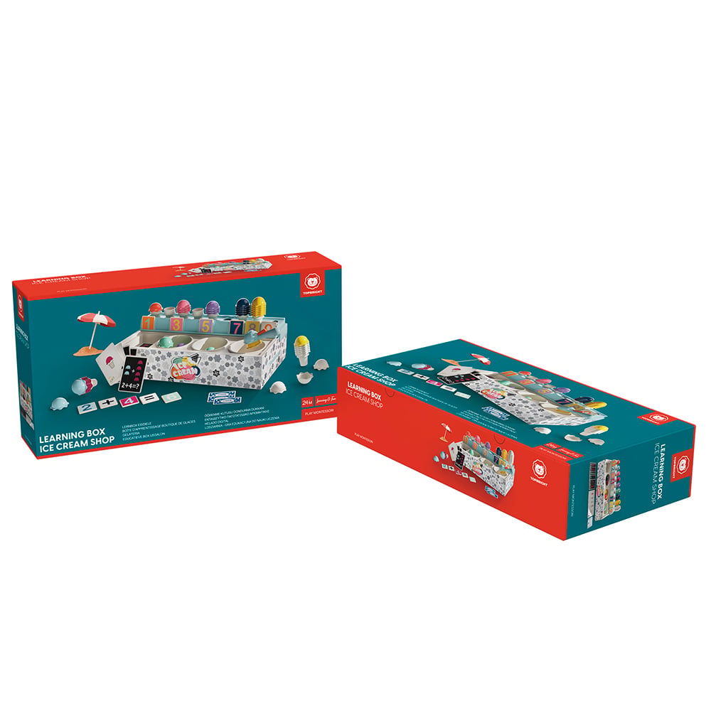 Topbright Learning Box Ice Cream Shop - Wild Willy