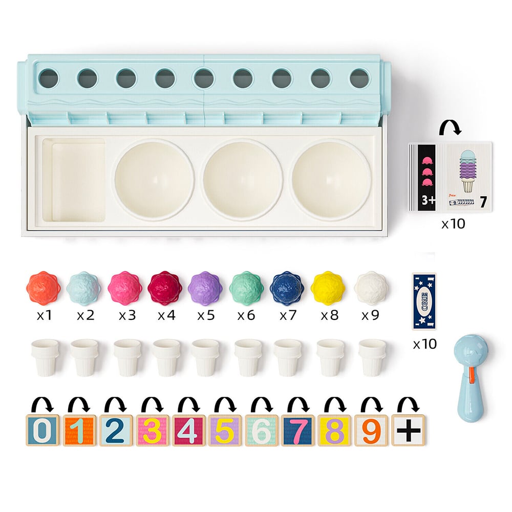 Topbright Learning Box Ice Cream Shop - Wild Willy