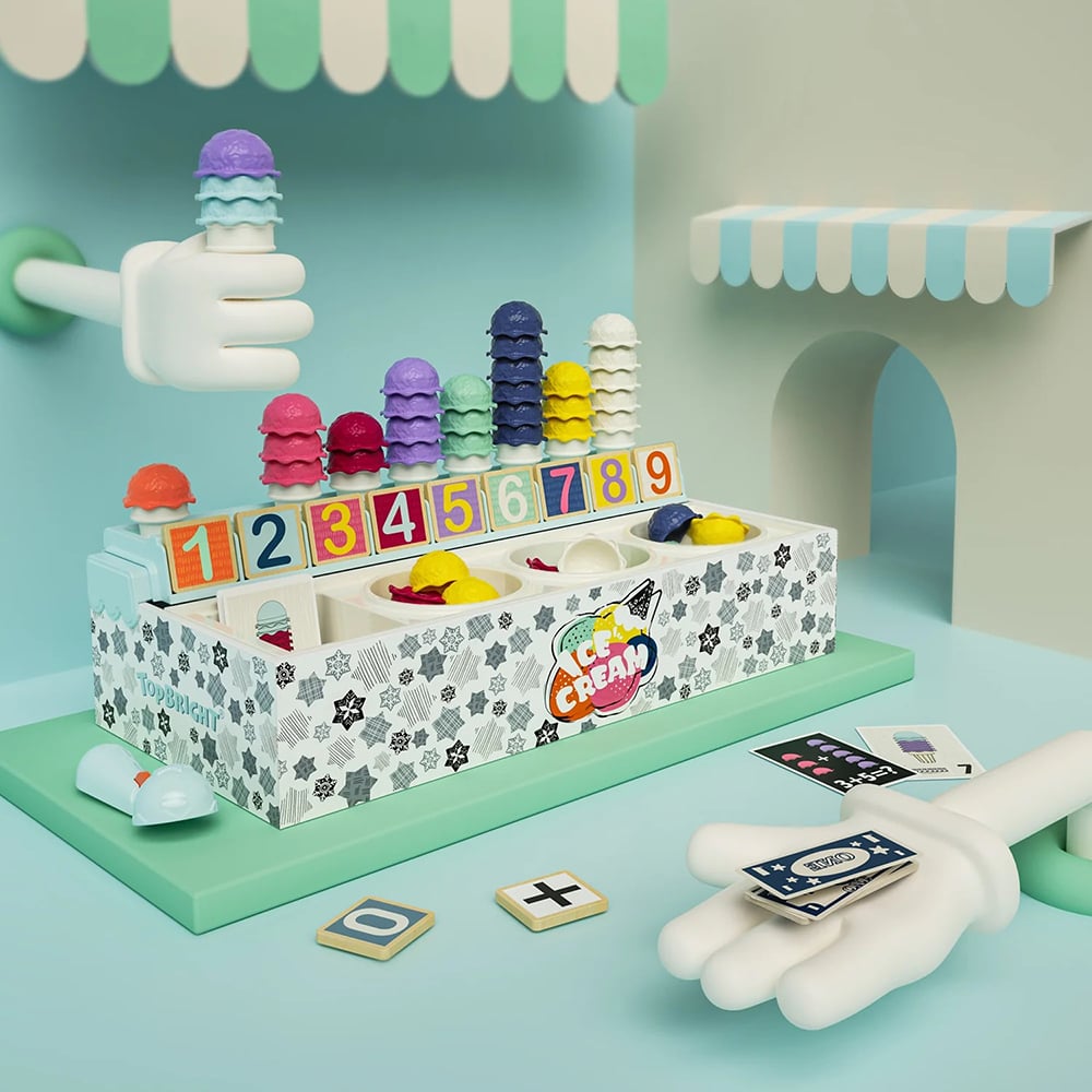 Topbright Learning Box Ice Cream Shop - Wild Willy
