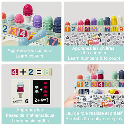 Topbright Learning Box Ice Cream Shop - Wild Willy