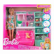 Barbie Doll Cute N Cozy Cafe Playset