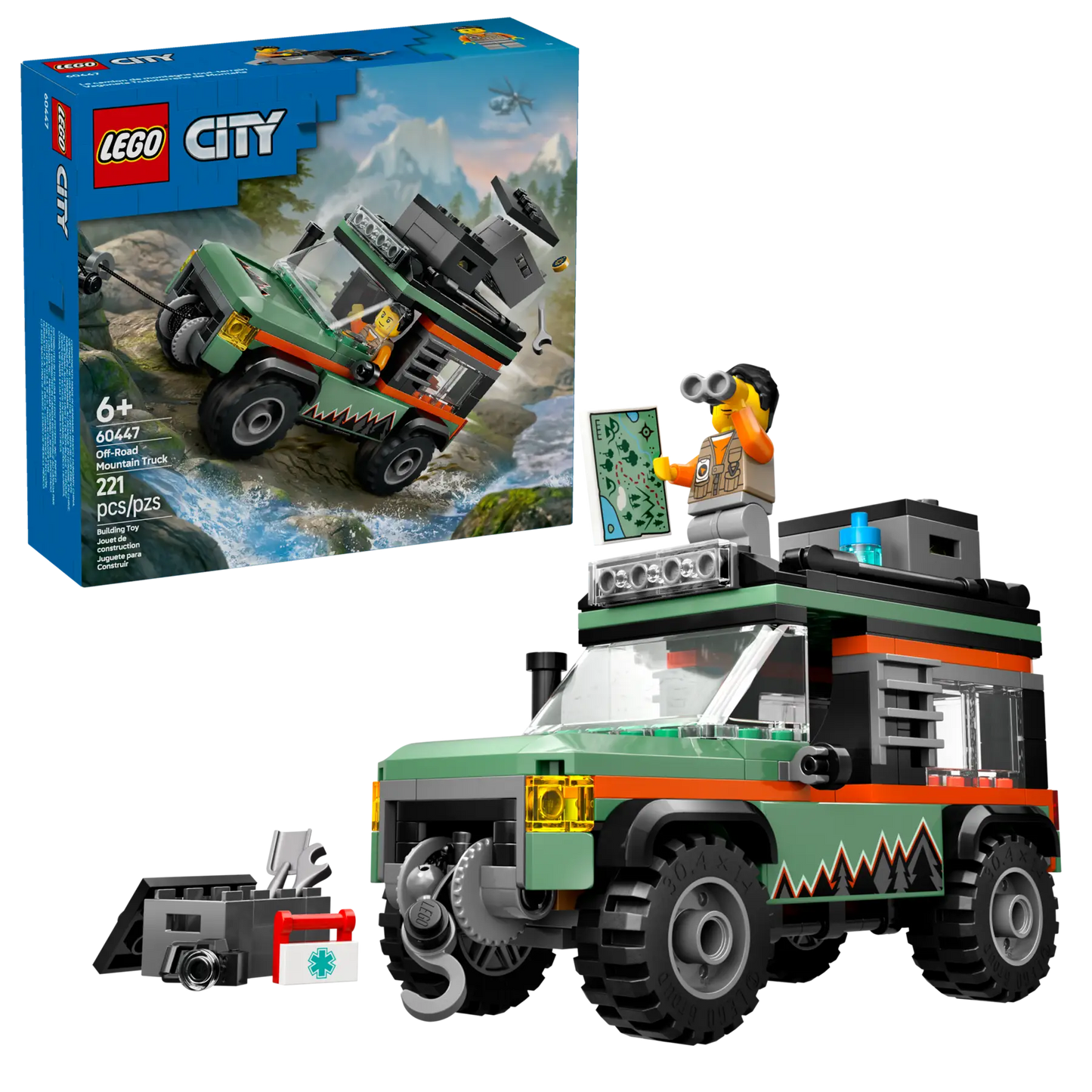 LEGO City Off-Road 4X4 Mountain Truck