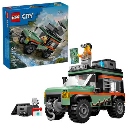 LEGO City Off-Road 4X4 Mountain Truck
