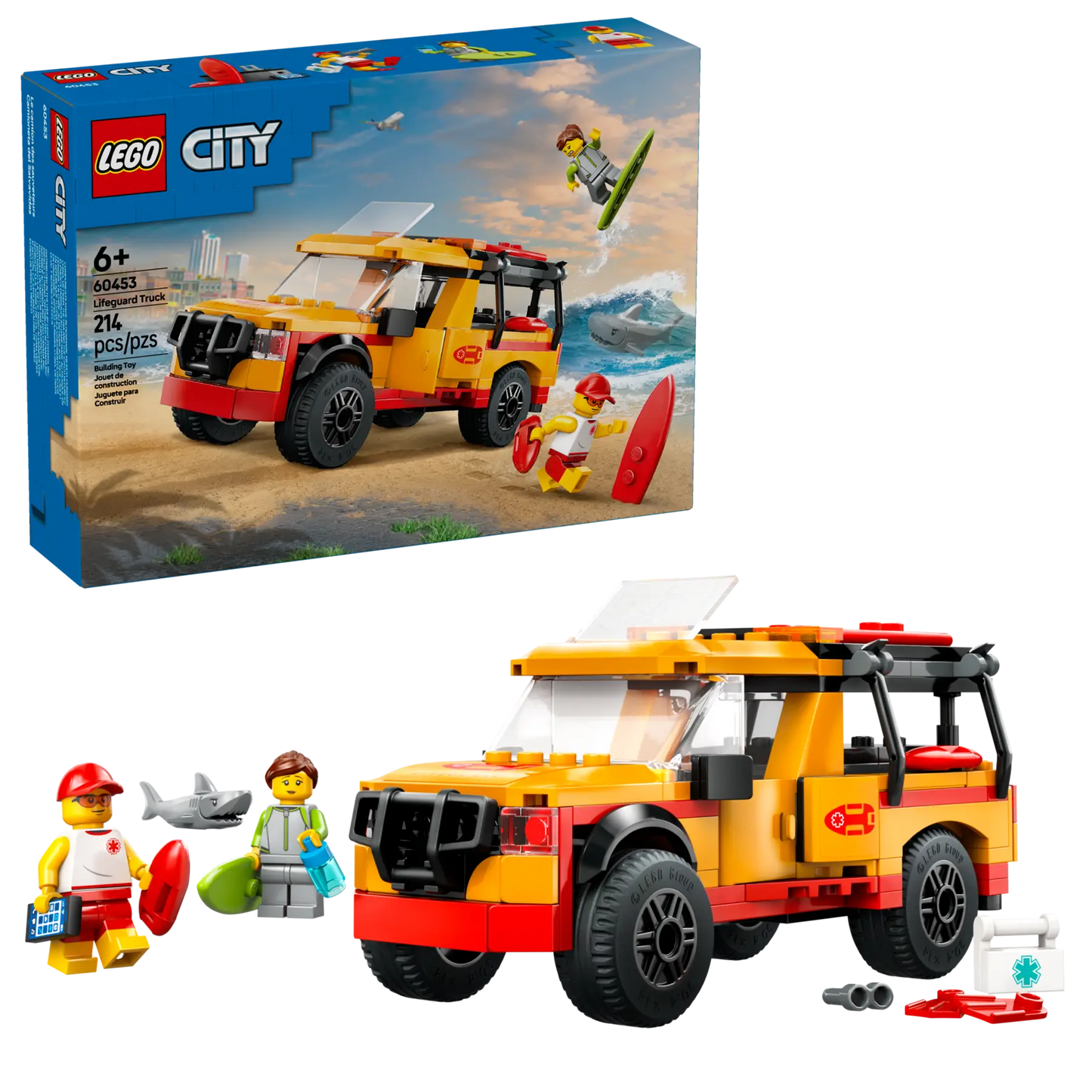 LEGO City Lifeguard Beach Rescue Truck