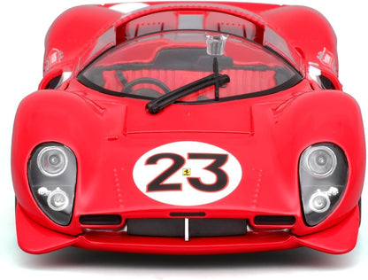 Bburago Ferrari P4 Daytona 1967 - 1:24 Diecast Model - Wild Willy