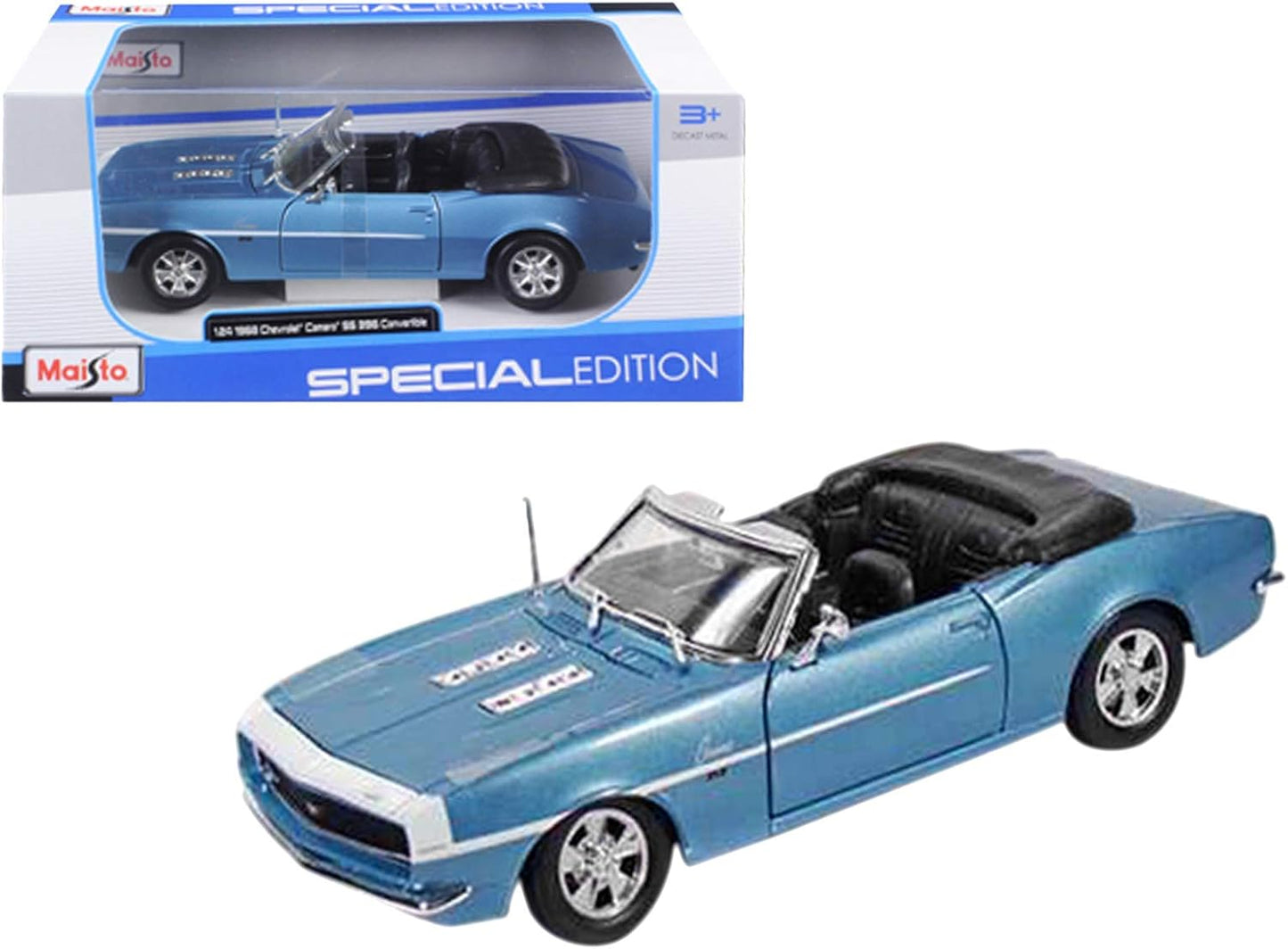 Maisto 1968 Chevrolet Camaro SS 1:24 Scale Die-Cast Model