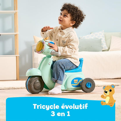 Vtech PORTEUR SCOOTER INTERACTIF 3IN1