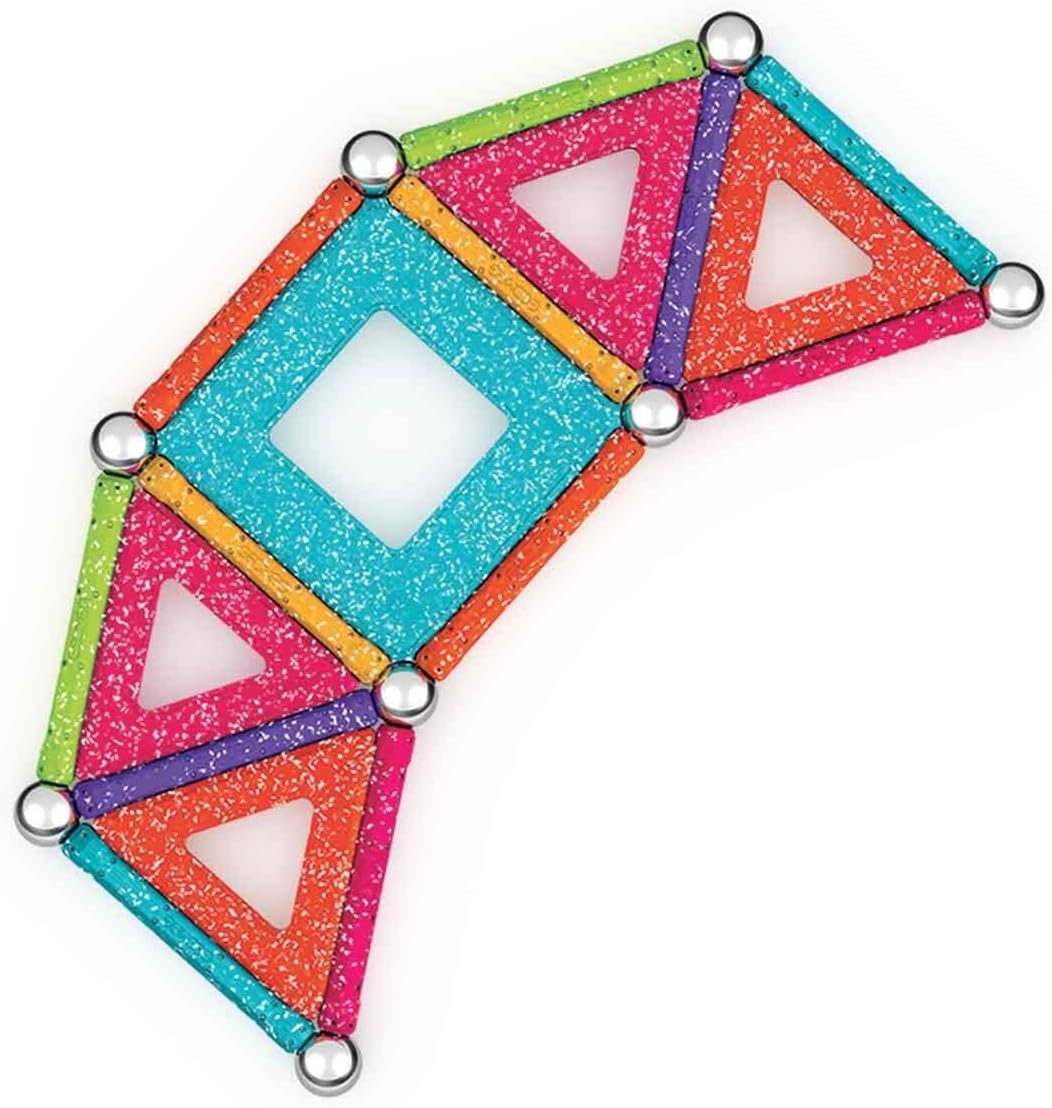 GEOMAG Glitter Recycled Panels 35 Pieces