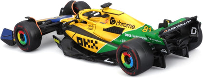 Bburago F1 McLaren MCL38 #4 Monaco GP - 1:43 Diecast Model - Wild Willy