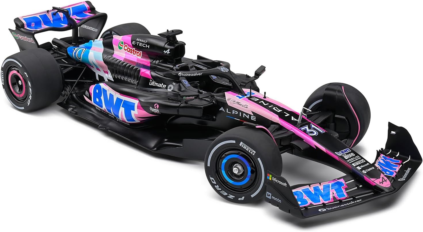BBURAGO F1 Alpine A524 #10 - 1:43 Diecast Model - Wild Willy