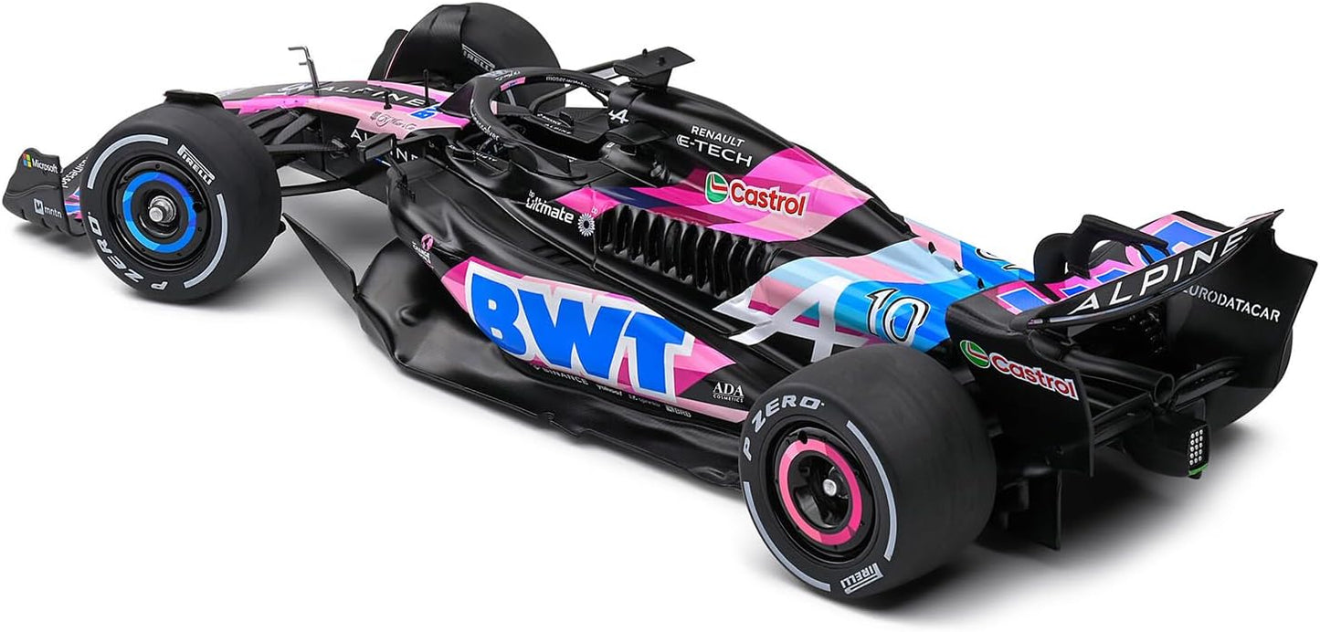 BBURAGO F1 Alpine A524 #10 - 1:43 Diecast Model - Wild Willy