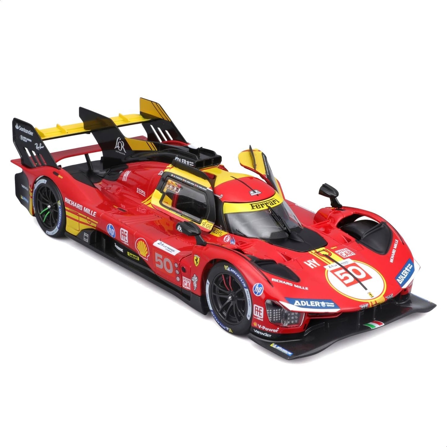 Bburago Signature Ferrari Racing 499P 24H Le Mans Champion 2024 - 1:18 Diecast Model - Wild Willy