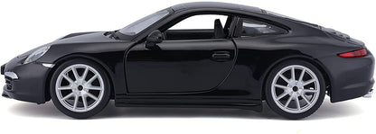 Bburago Porsche 911 Carrera S (991) Black - 1:24 - Wild Willy