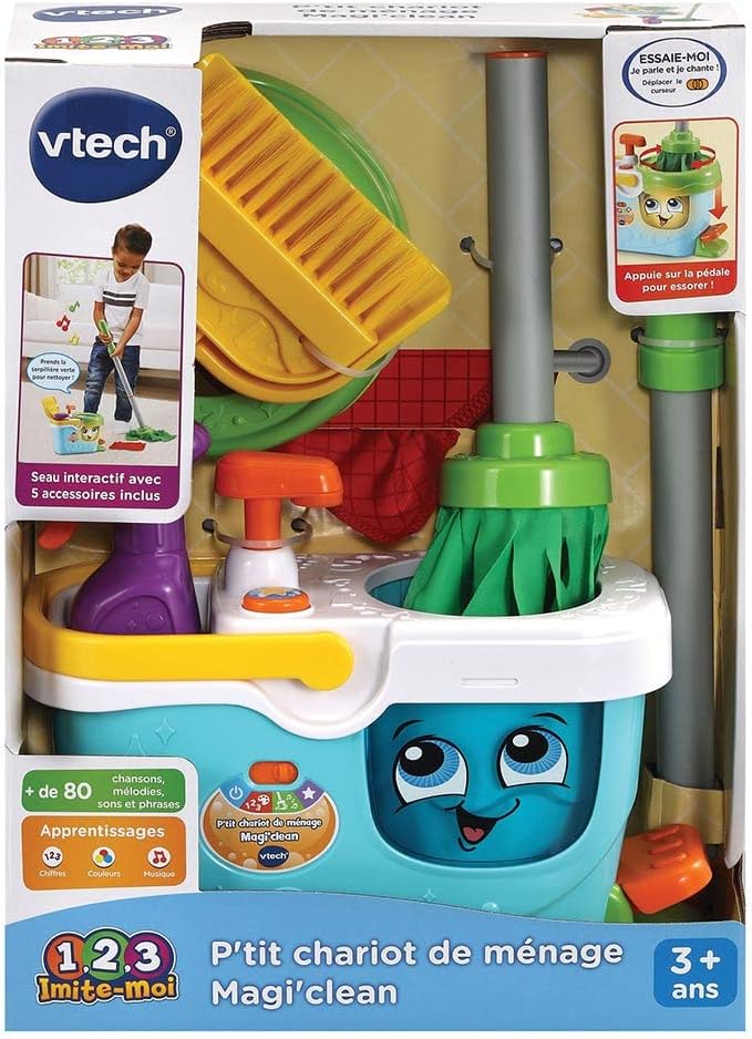 Vtech PETIT CHARIOT DE MENAGE MAGI CLEAN