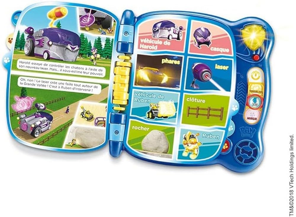 Vtech PAT PATROUILLE LIVRE JEU EDUCATIF
