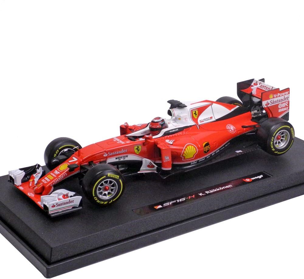 Bburago F1 Ferrari SF16-H K. Raikkonen Diecast 1:18 - Wild Willy