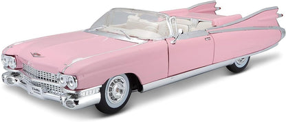 MAISTO 1:18 Cadillac Eldorado Pink Die-Cast Model - Wild Willy