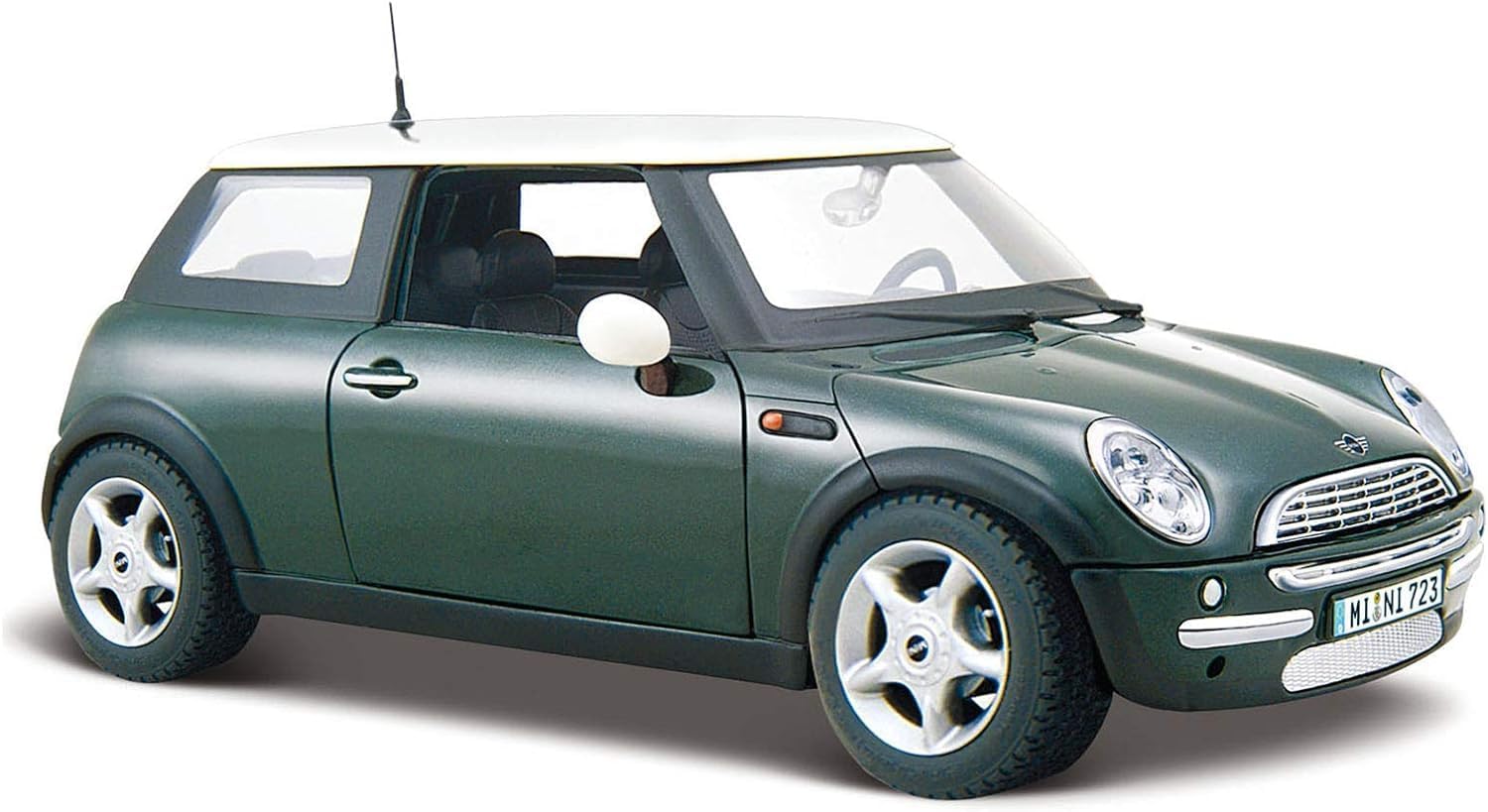 MAISTO MINI COOPER Green 1:24 Die-Cast Model - Wild Willy