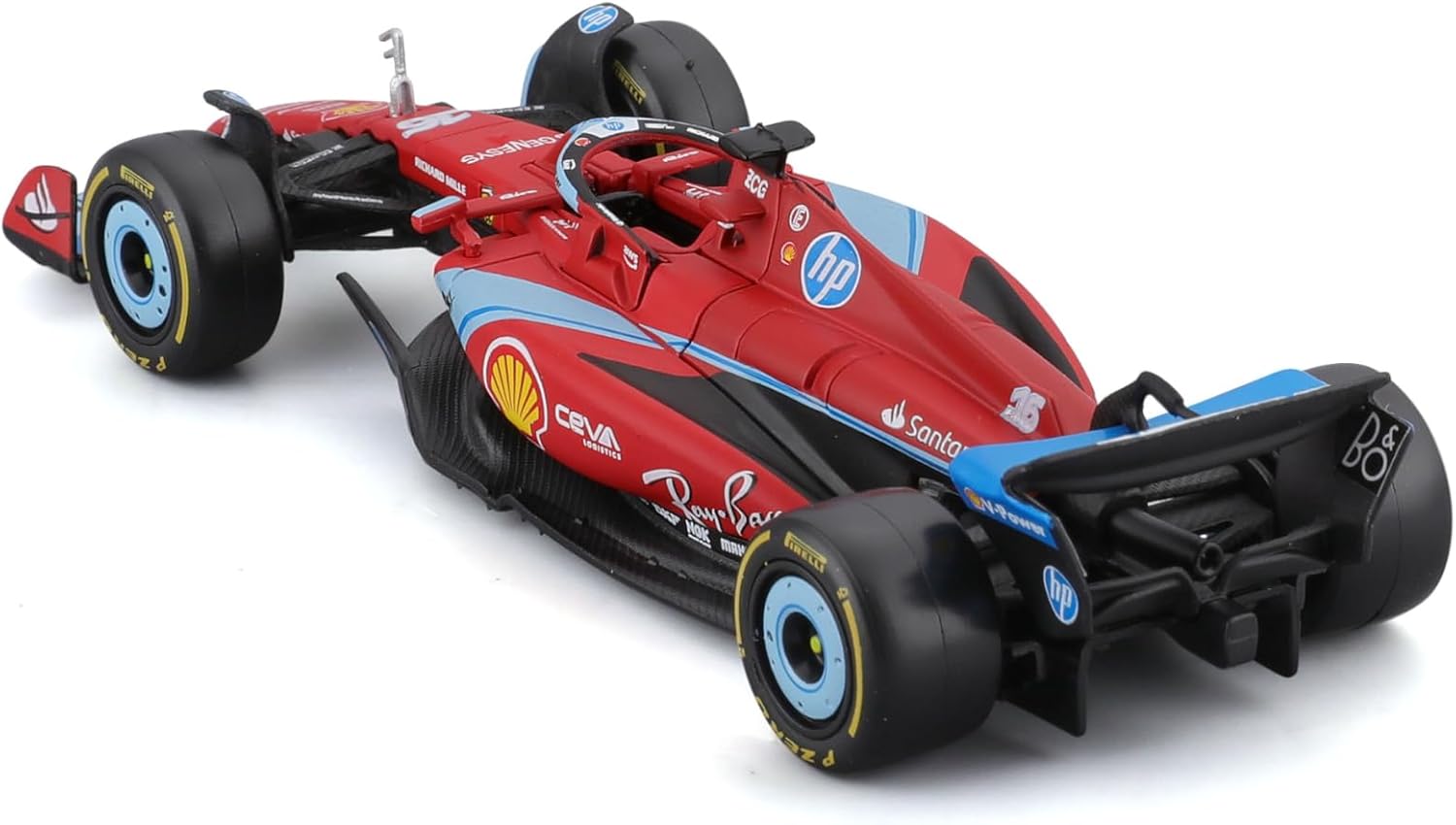 Bburago 1:18 FERRARI F1 SF-24 MIAMI #55 Diecast Model - Wild Willy