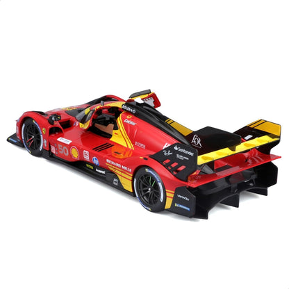 Bburago Signature Ferrari Racing 499P 24H Le Mans Champion 2024 - 1:18 Diecast Model - Wild Willy