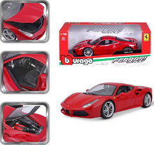 Bburago Ferrari 488 GTB - 1:18 Diecast Model - Wild Willy