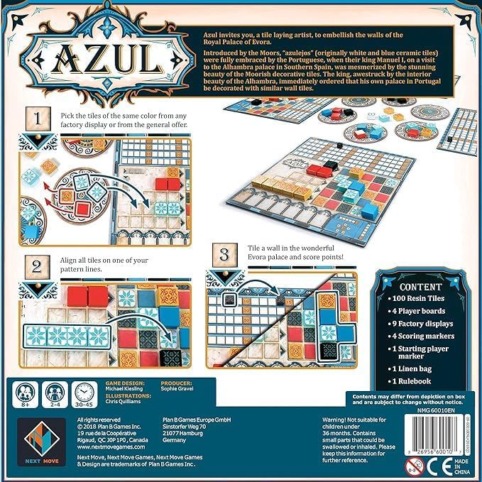 Azul a Game by Michael Kiesling