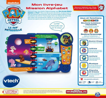 Vtech Mon Livre Jeu Mission Alphabet