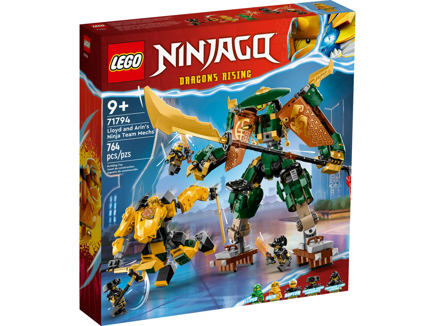 LEGO NINJAGO Dragons Rising Llyod & Arin