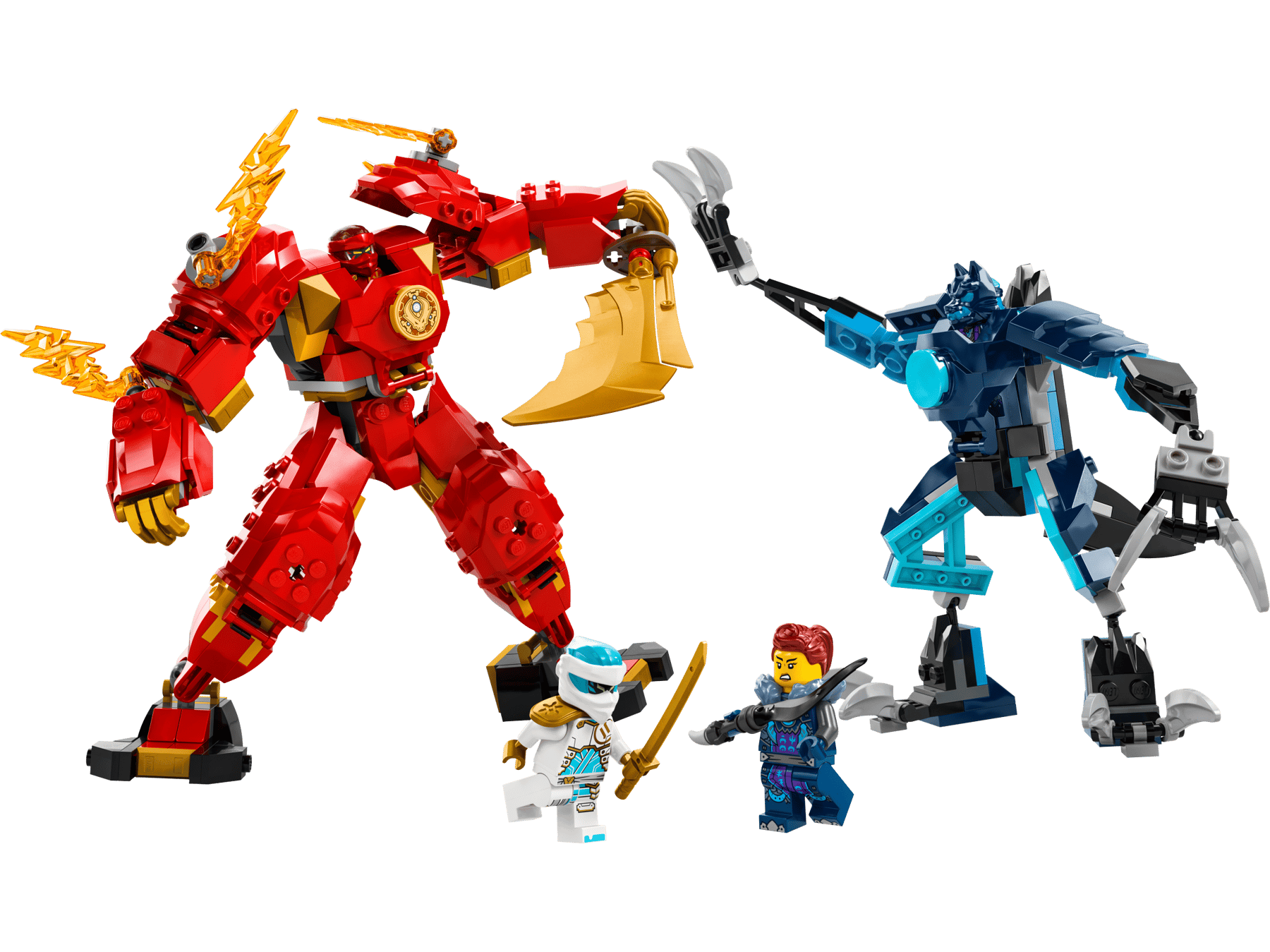 Lego Ninjago Kai's Elemental Fire Mech 71808 322 pcs 7+ - Wild Willy