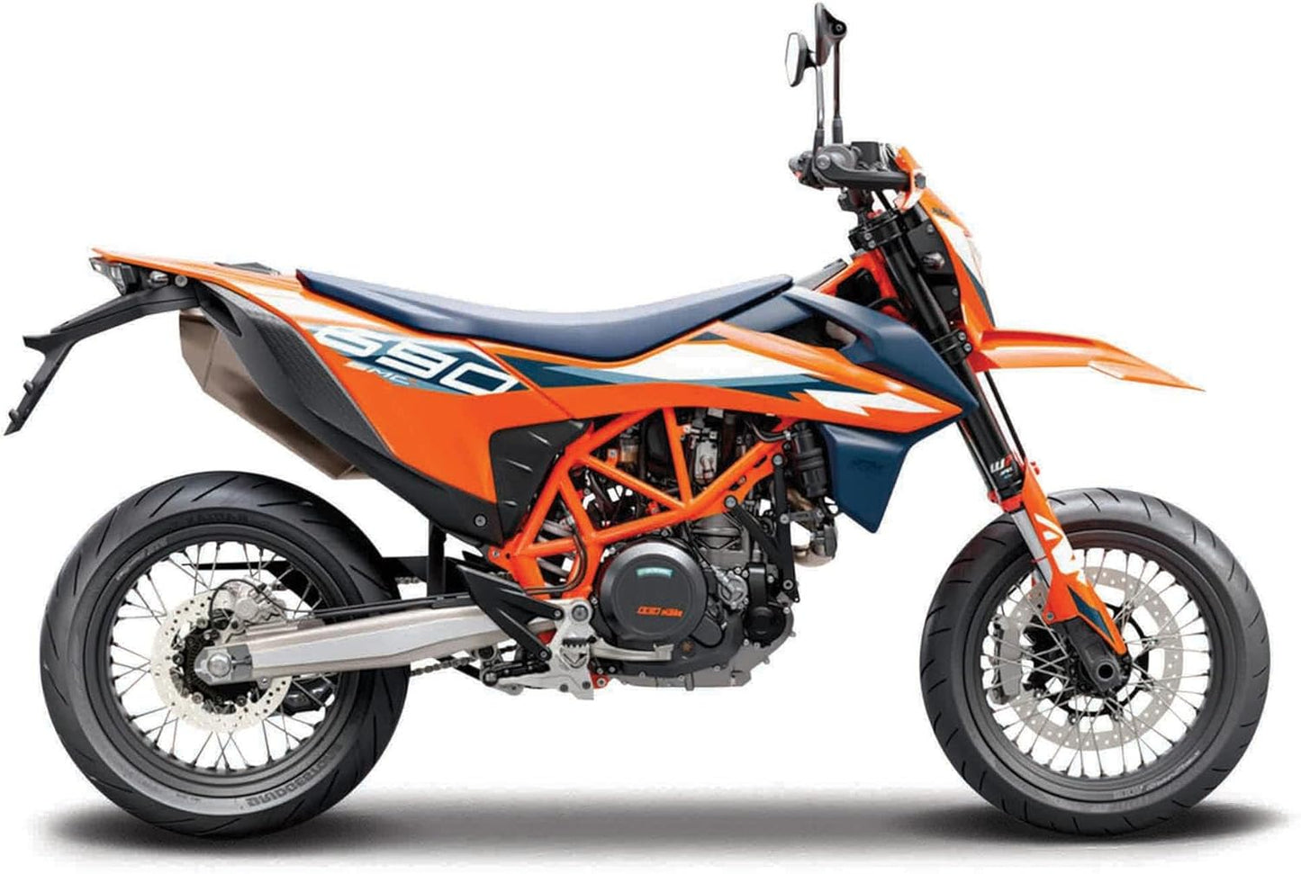 MAISTO 1:12 Die-Cast Model Motorcycle KTM 2023 690 SMC R - Wild Willy