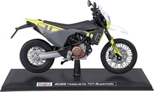 Maisto Husqvarna 701 Supermoto Die-Cast Motorcycle Model 1:12 - Wild Willy