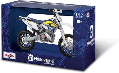 Maisto HUSQVARNA FE501 1:12 Die-Cast Model Motorcycle - Wild Willy