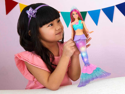 BARBIE DREAMTOPIA MERMAID LIGHT UP TAIL
