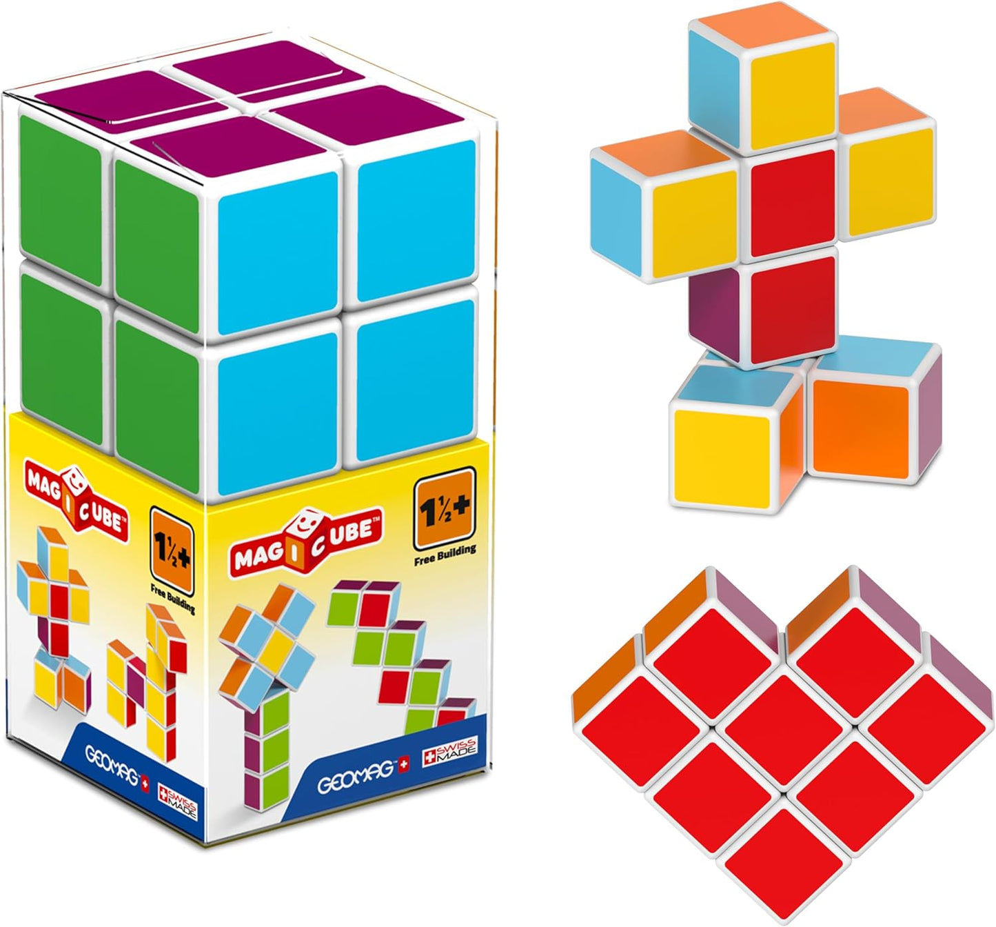 GM Magic Cube Art Building Crystal 8PC