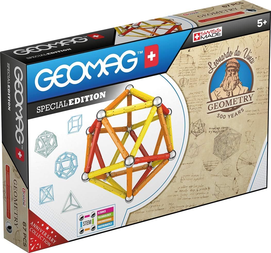 GEOMAG Special Edition Leonardo Da Vinci 67 Pieces