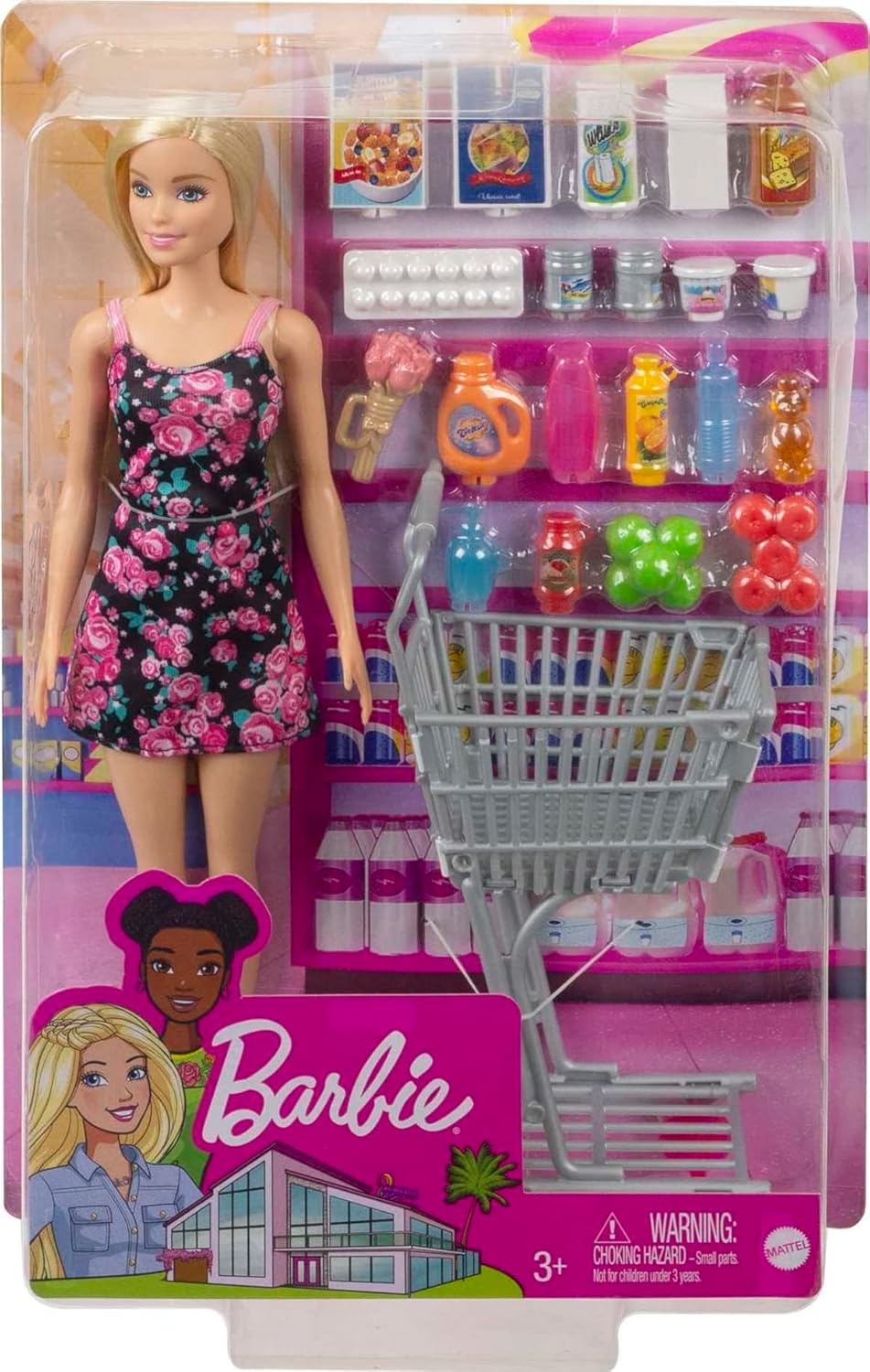 Barbie Grocery Shopping Fun