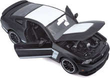 MAISTO Ford Mustang Boss 302 Black 1:24 Diecast Model - Wild Willy