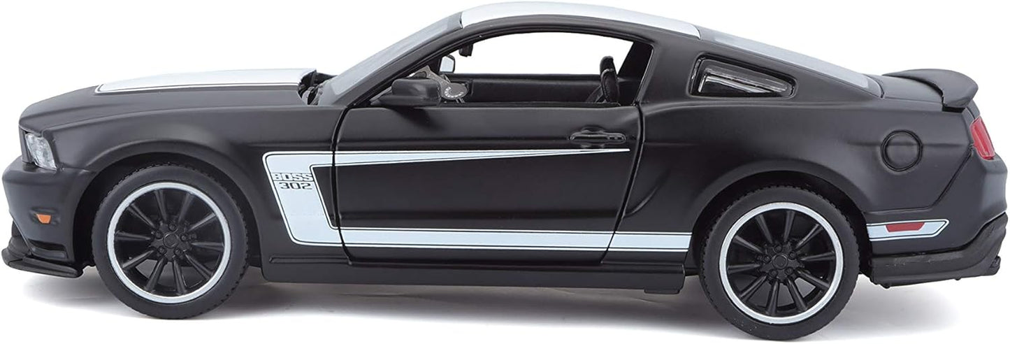 MAISTO Ford Mustang Boss 302 Black 1:24 Diecast Model - Wild Willy