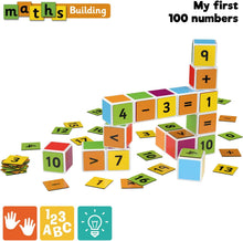 GEOMAG Magicube Maths Building Set 16 Blocks 45 Magic Clips