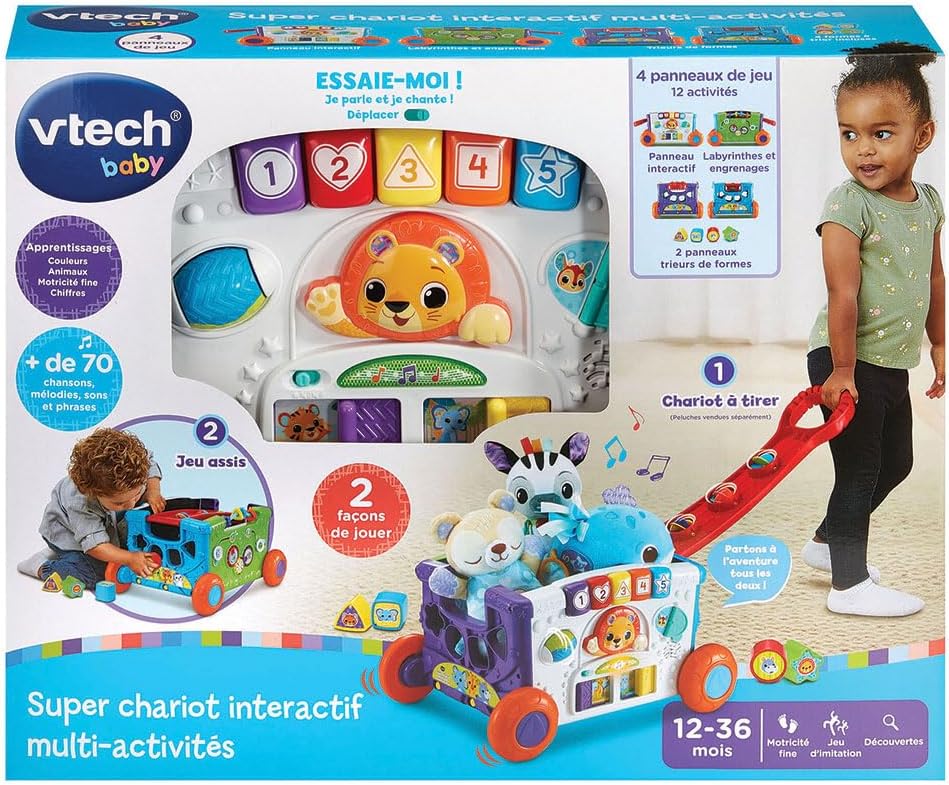 Vtech baby SUPER CHARIOT INTERActif