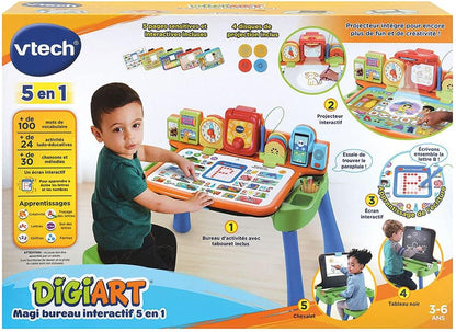 Vtech DIGIART MAGI BUREAU INTERACTIF 5 EN 1