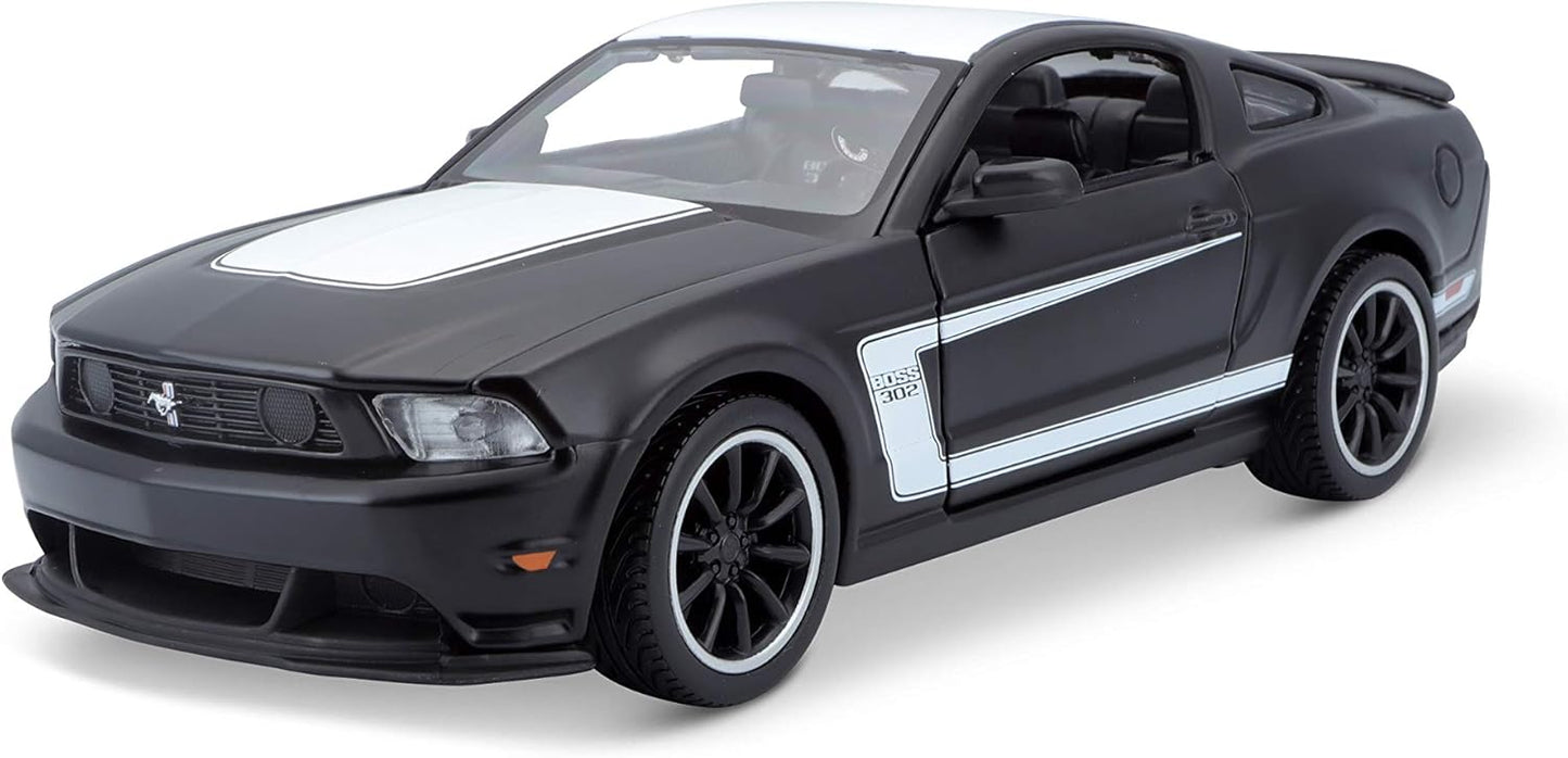 MAISTO Ford Mustang Boss 302 Black 1:24 Diecast Model - Wild Willy