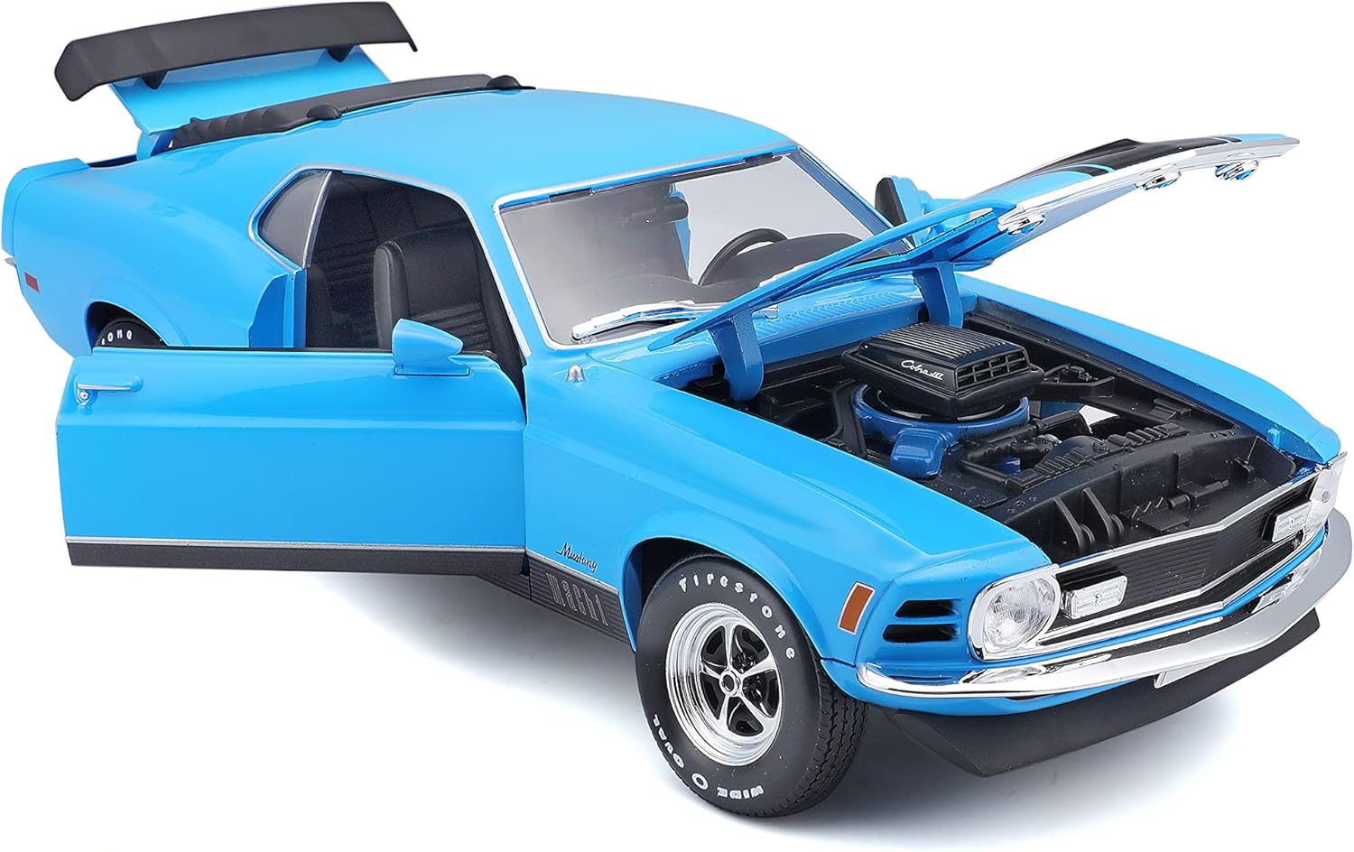 MAISTO Ford Mustang Mach 1 1:18 Diecast Model - Wild Willy