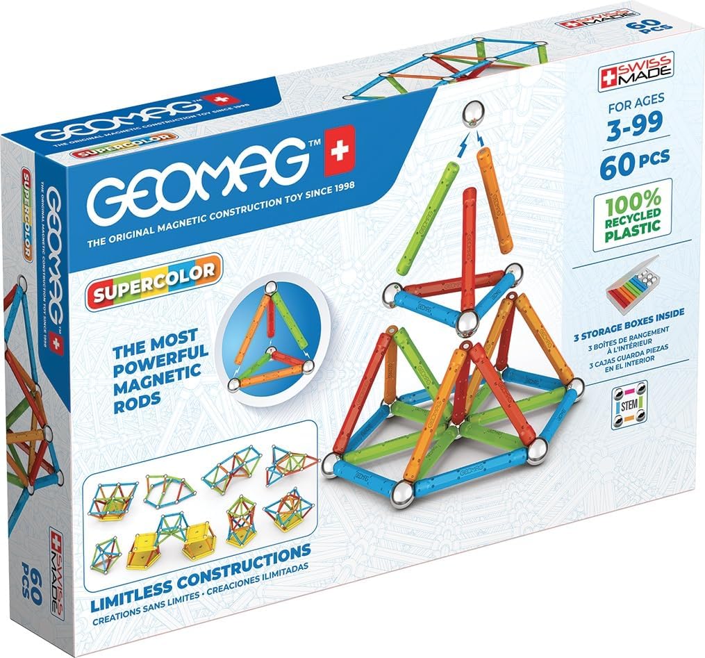 GEOMAG Supercolor 60 Pieces
