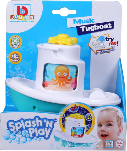 BB Junior Splash & Play Music Tugboat